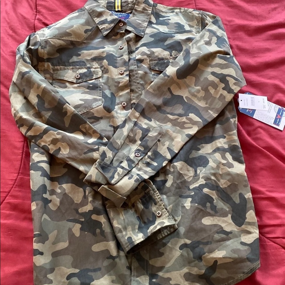 Men Camo shirt